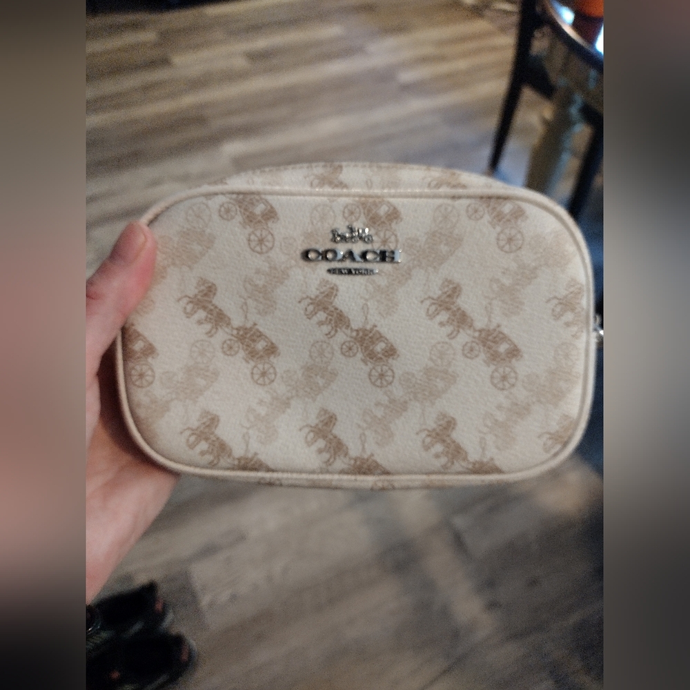 Coach Convertible Belt Bag With Horse And Carriage Print